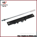 Flexible aluminum sliding door bolt lock